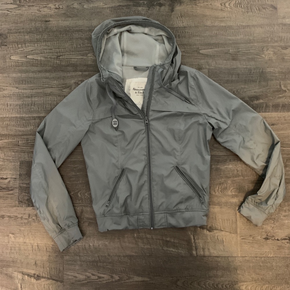 🌼Abercrombie & Fitch Gray Jacket Size S